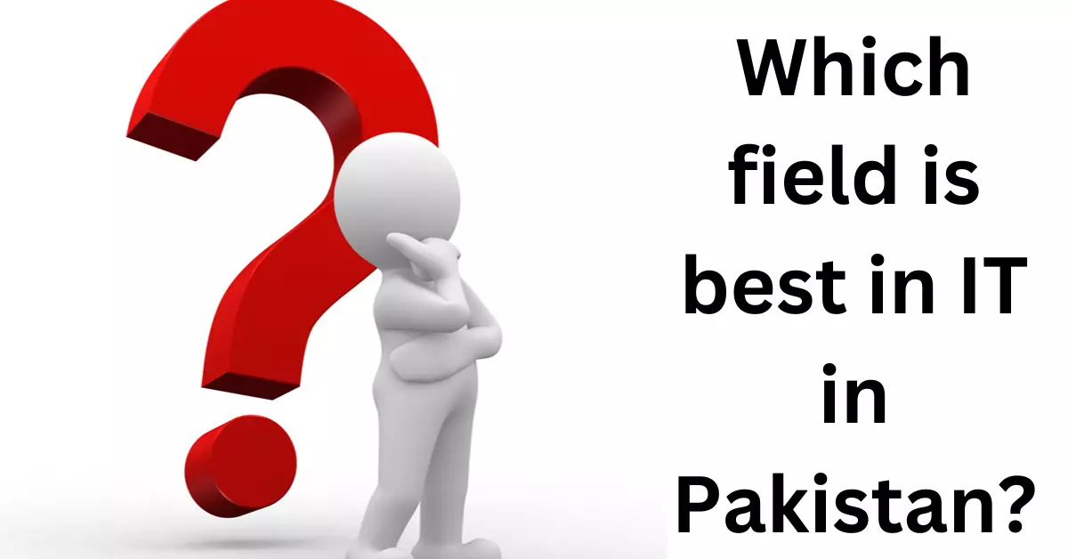 Which field is best in IT in Pakistan
