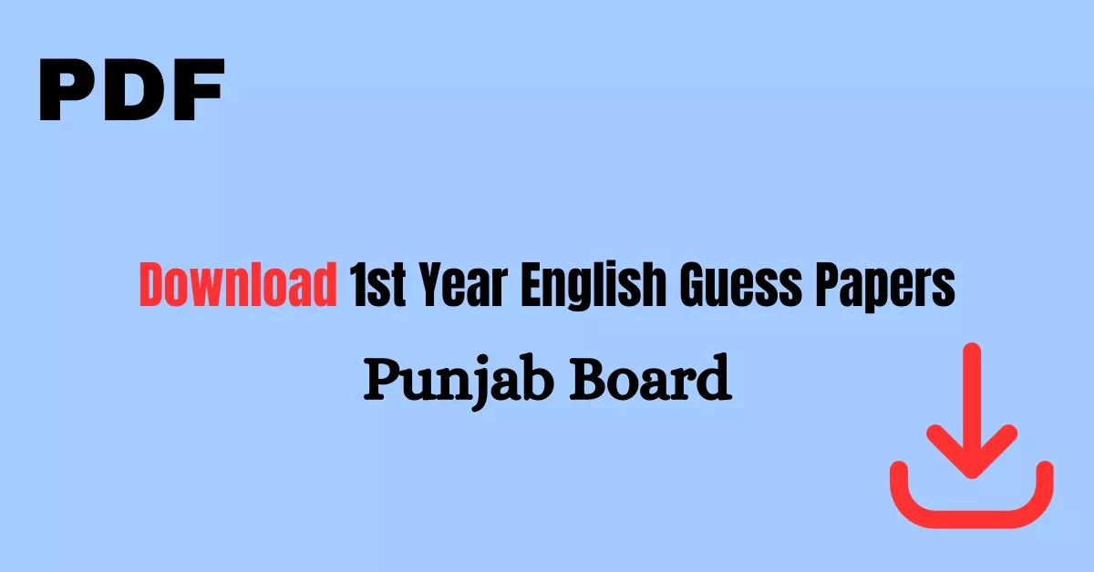 1st-Year-English-Guess-Papers-2023