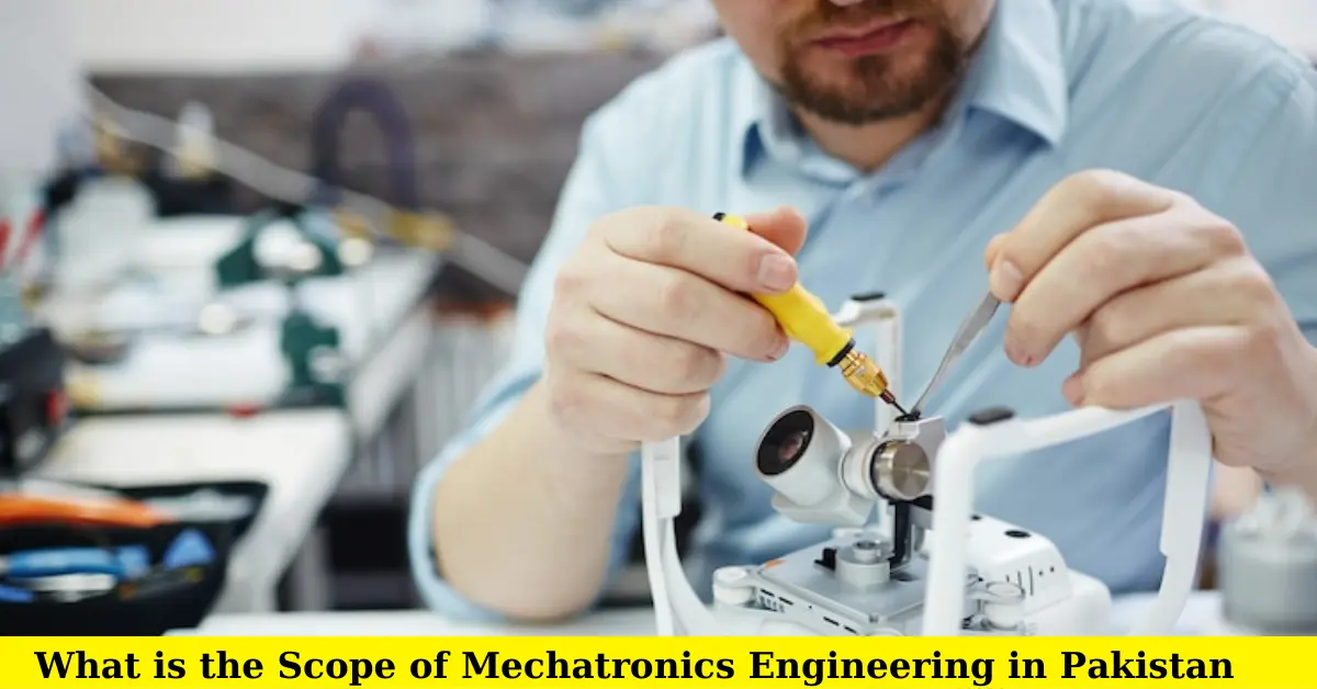 Scope of Mechatronics in Pakistan