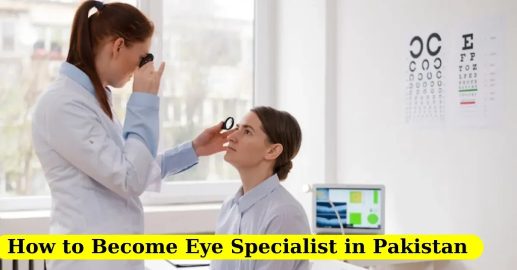 How to become ophthalmologist in Pakistan: Guide