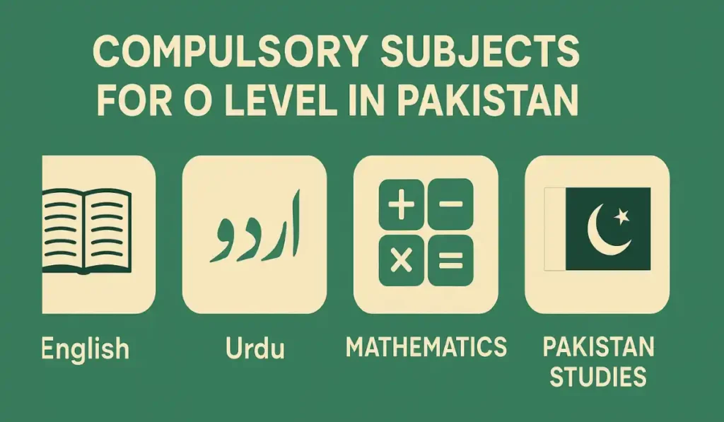 Compulsory Subjects for O Level in Pakistan